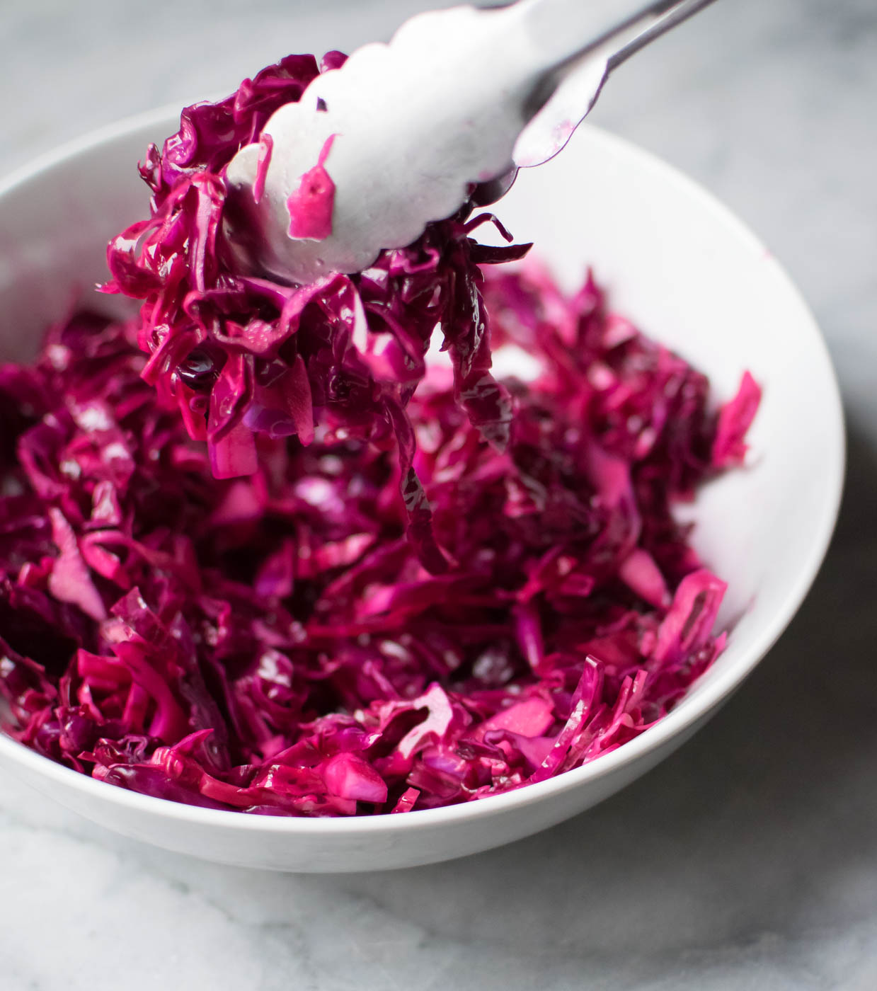 Quick Pickled Cabbage