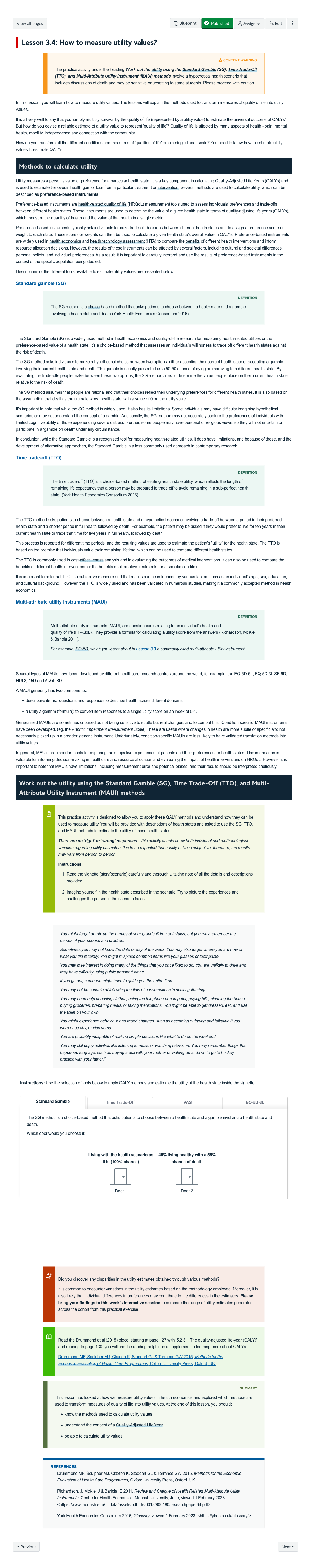 Lesson 3.4: How to measure utility values?