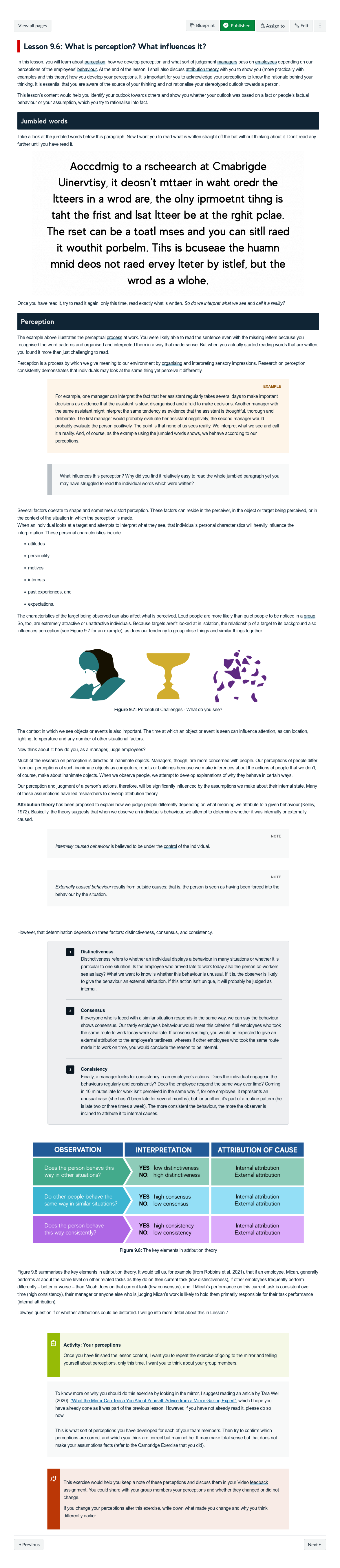 What is perception? What influences it?